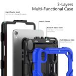 Tablet hoesje met Strap geschikt voor Apple iPad Mini 6 - Zwart