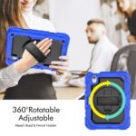 Tablet hoesje met Strap geschikt voor Apple iPad Mini 6 - Zwart