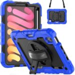 Tablet hoesje met Strap geschikt voor Apple iPad Mini 6 - Zwart