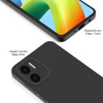 Siliconen hoesje geschikt voor Xiaomi Redmi A2 | Zwart - Afbeelding 2