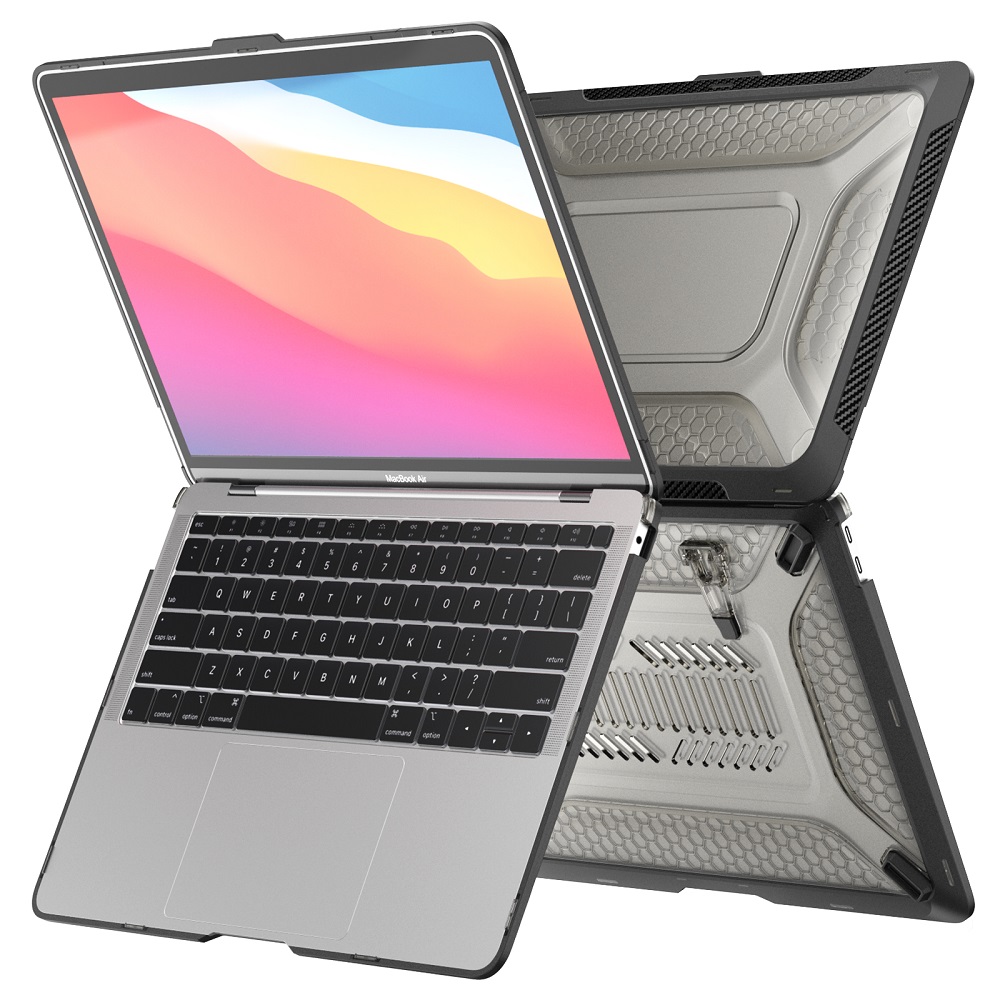 Hardcase geschikt voor Apple Macbook Air 13 inch (2018 tot 2020)