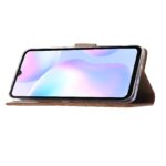 Hoesje geschikt voor Xiaomi Redmi 9C - Bookcase Donkerbruin - portemonnee hoesje