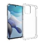 Siliconen Antishock hoesje geschikt voor Motorola Moto G53 | Transparant