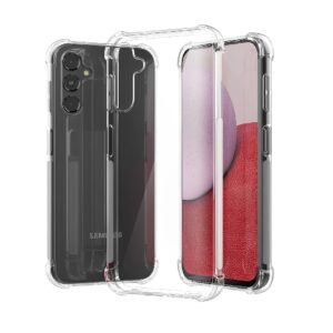 Siliconen Antishock hoesje geschikt voor Samsung Galaxy S23 Plus | Transparant