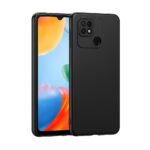 Siliconen Antishock hoesje geschikt voor Xiaomi Redmi 10A | Zwart