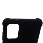 Siliconen Antishock hoesje geschikt voor Xiaomi Redmi Note 12 5G | Zwart