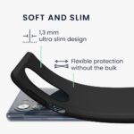 Siliconen hoesje geschikt voor Motorola Edge 30 Pro | Zwart - Afbeelding 4