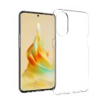Siliconen hoesje geschikt voor Oppo Reno 8T 4G | Transparant