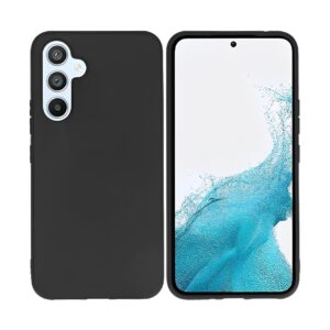 Siliconen hoesje geschikt voor Samsung Galaxy A34 5G | Zwart