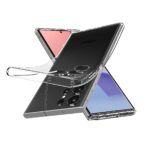 Siliconen hoesje geschikt voor Samsung Galaxy S23 Ultra | Transparant