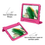 Tablet hoesje met Standaard geschikt voor Samsung Galaxy Tab A8 10.5 X200/X205 (2021) - Roze