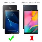 Tempered screenprotector geschikt voor Samsung Galaxy Tab A 10.1 inch (2016)