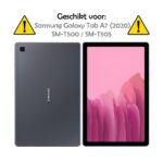 Tempered screenprotector geschikt voor Samsung Galaxy Tab A7
