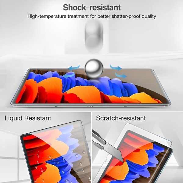 Tempered screenprotector geschikt voor Samsung Galaxy Tab S7