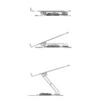 Verstelbaar Laptopstandaard met Rotatiefunctie - Zilver LB660