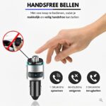Bluetooth FM-Transmitter met Micro SD-Kaart en USB aansluitingen | BC42
