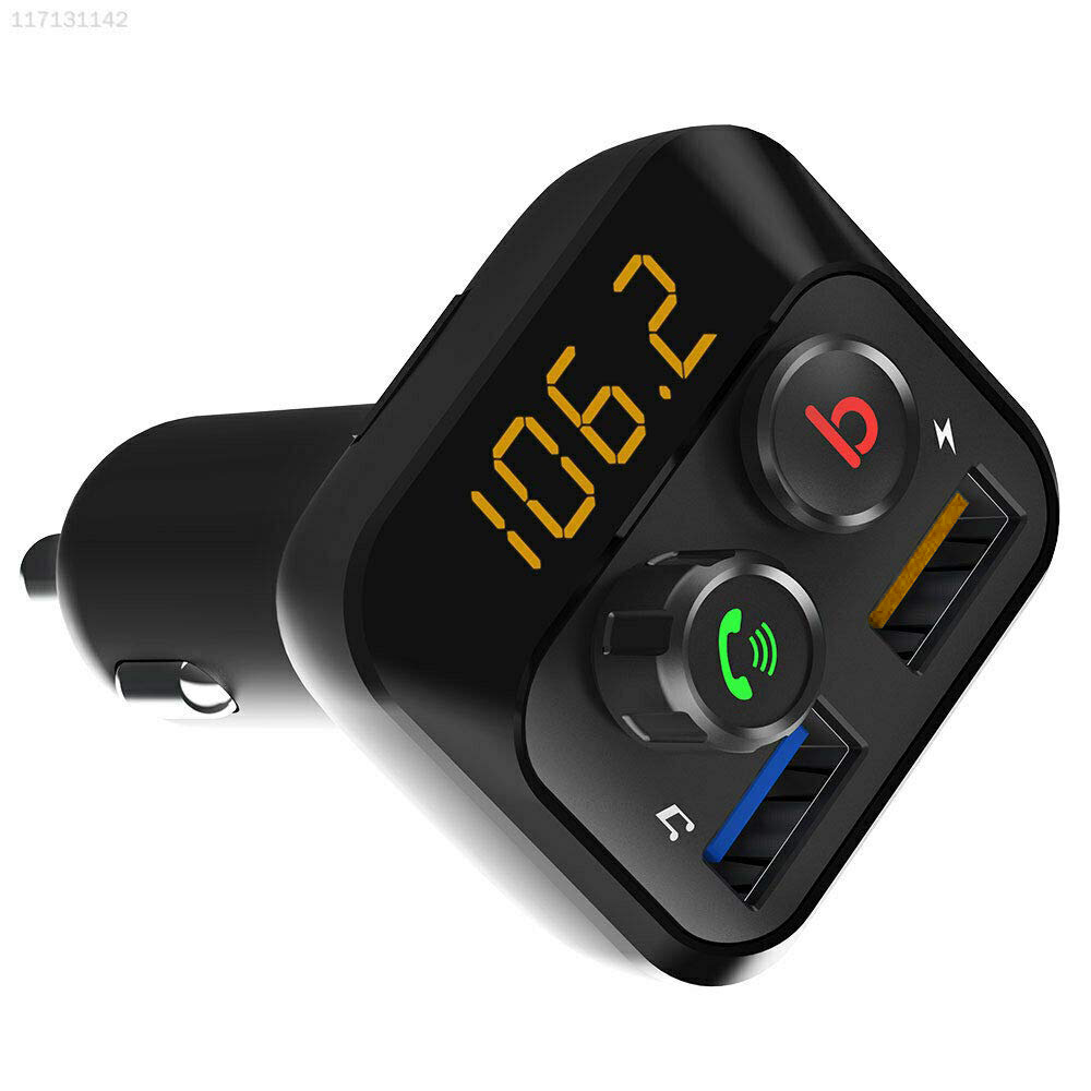 Bluetooth FM-Transmitter met Micro SD-Kaart en USB aansluitingen | BT201D