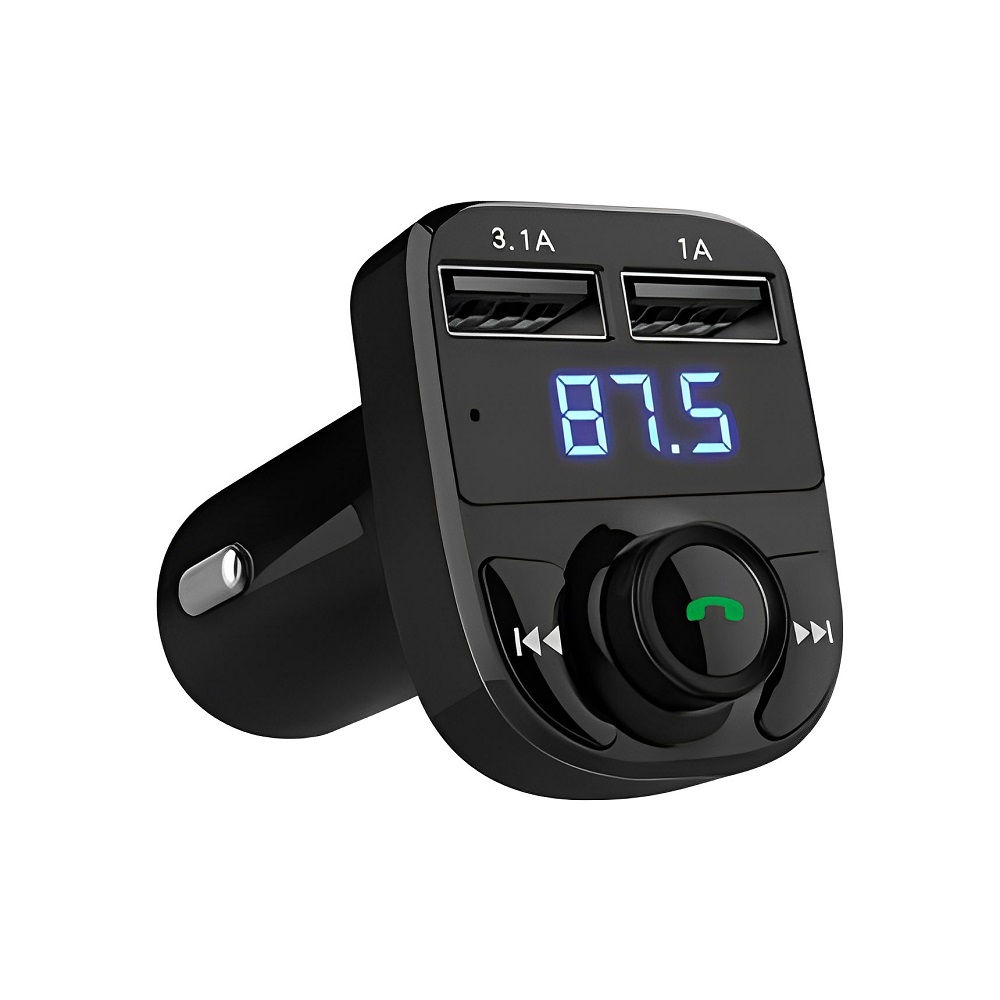 Bluetooth FM-Transmitter met Micro SD-Kaart en USB aansluitingen | HY-82