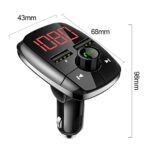 Bluetooth FM-Transmitter met Micro SD-Kaart en USB aansluitingen | T50