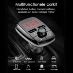 Bluetooth FM-Transmitter met Micro SD-Kaart en USB aansluitingen | T50