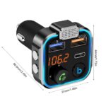 Bluetooth FM-Transmitter met USB (Type C) aansluiting | BT23