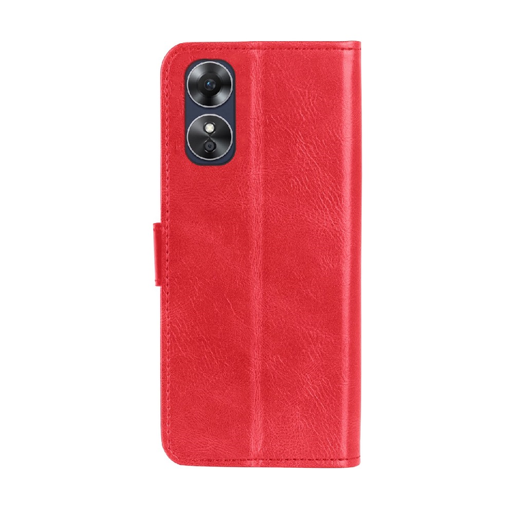 Boekhoes geschikt voor Oppo A17 | Zwart