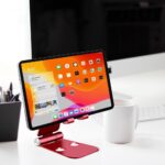 Verstelbare Tablethouder | Rood LB469