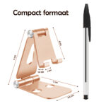 Verstelbare Telefoonhouder | Goud LB470