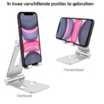 Verstelbare Telefoonhouder | Zilver LB470