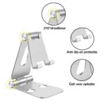 Verstelbare Telefoonhouder | Zilver LB470