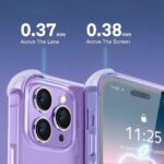 Siliconen Antishock hoesje geschikt voor Apple iPhone 15 | Transparant