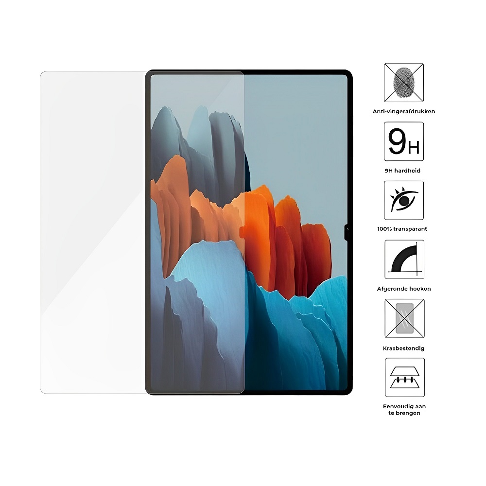 Tempered screenprotector geschikt voor Samsung Galaxy Tab S8 Ultra