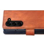 Boekhoes geschikt voor Samsung Galaxy Z Fold 5 - Zwart