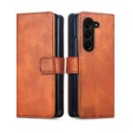 Boekhoes geschikt voor Samsung Galaxy Z Fold 5 - Zwart