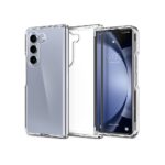 Siliconen hoesje geschikt voor Samsung Galaxy Z Fold 5 - Transparant