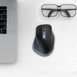 Draadloze Muis met Ergonomische Muismat | Zwart G526 + H18 - Afbeelding 4