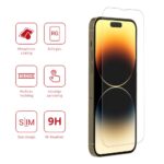 Screenprotector geschikt voor Apple iPhone 14 - Gehard Glas - Afbeelding 3