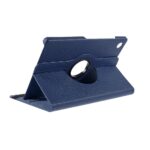 LuxeBass kunstleer book case Galaxy Tab A8 blauw - valbescherming - Afbeelding 9