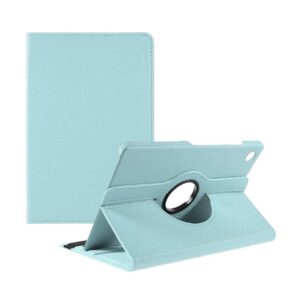LuxeBass book case voor Galaxy Tab A9 Plus - kunstleer turquoise