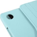 LuxeBass book case voor Galaxy Tab A9 Plus - kunstleer turquoise - Afbeelding 9