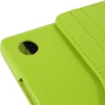 LuxeBass Tab A8 book case groen - kunstleer & valbescherming - Afbeelding 4