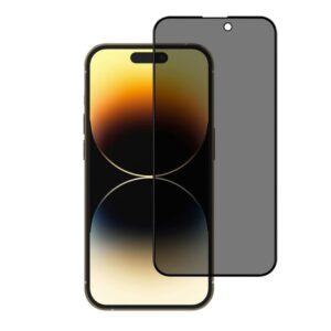 LuxeBass iPhone 15 Pro Max privacy screenprotector – glas 1m valbescherming