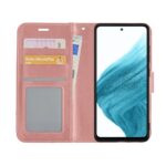 Boekhoes geschikt voor Samsung Galaxy A23 - Rosegoud - Afbeelding 2