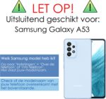 Boekhoes geschikt voor Samsung Galaxy A23 - Paars - Afbeelding 4