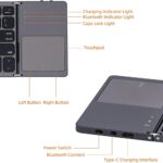 Inklapbaar en draadloos toetsenbord | LBA111 - Afbeelding 5