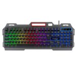 Gaming keyboard met verlichting en telefoonhouder | T16